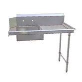 John Boos Soiled Straight 60" W x 30" D Dishtable, Pre-Rinse Sink - JDTS-20-60R