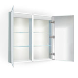 Krugg Kinetic 30″ x 30" LED Medicine Cabinet with Dimmer & Defogger KINETIC3030 - Backyard Provider