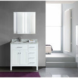 Krugg Kinetic 30″ x 30" LED Medicine Cabinet with Dimmer & Defogger KINETIC3030 - Backyard Provider