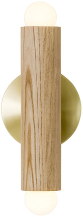 Workstead Lodge ADA Double Sconce - WS-LOD-DS-NO-HB-110