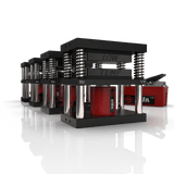 Lowtemp Industries V2 Medusa System Rosin Press - 4 Press