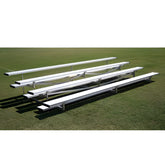 Bleacher Four Rows Low Rise Aluminum Bleachers