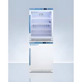 Accucold Summit 24" Wide Performance Series All-Refrigerator/All-Freezer Combination - ARG6PV-AFZ5PVBIADASTACK