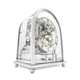 Kieninger Melodika Carriage Mantel Clock, Triple Chimes, Brass & Silver - MM 1226-02-04