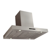 Proline Modern Slim Island Range Hood, 550 CFM 36-inch, Stainless Steel | Elite Dream Home newest 2025 Designs - PLSI 755F