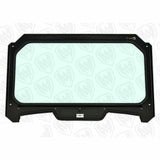 Moto Armor Polaris RZR (2019+) Glass Windshield - MA-RZ19-WS-GLS-BLK-C-Y