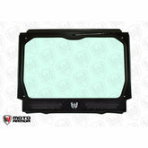 Moto Armor Polaris RZR Pro XP / Turbo R Dual Vented Glass Windshield - MA-RZPRO-WS-2V-GLS-BLK-C