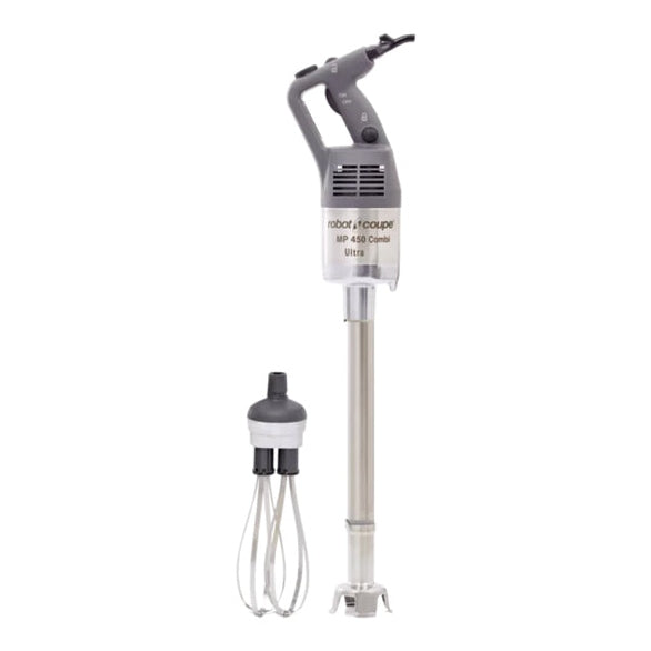 Robot Coupe MP 450 Combi 18" Variable Speed Immersion Blender with 10" Whisk - 120V/720W - MP450COMBI