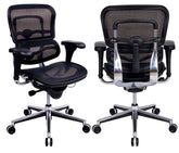 EuroTech Ergohuman Leather Mesh Executive - EUR-LEM6ERGLO