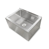 John Boos PBMS2424-6 Floor-Mounted Mop Sink - JBPBMS24246