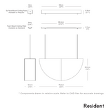 Resident Phase Pendant - Large - PHA002DB
