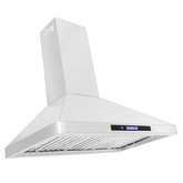 ProLine Wall Mounted Range Hood in Stainless Steel Modern Design, 900 CFM - PLFW 129E