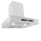 Proline Wall Mounted Range Hood, Ducted, 1100 CFM, Stainless Steel Finish, Outdoor Rated Finish option - PLFW 755