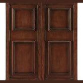 Ram Game Room Portable Folding Bar Cabinet-Chestnut - Backyard Provider