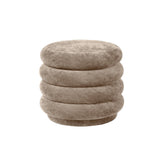 Ferm Living Pouf Oval Faded Velvet - Small - 1104264558