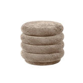 Ferm Living Pouf Oval Faded Velvet - Small - 1104264558