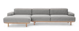 Bruunmunch Reason 2-Seater / Chaiselong Sofa - 114-7120-RWO-108