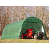 Rhino Shelter Garage Round Style 12’W x 20’L x 8’H - GA122008RGN