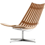 Fjordfiesta Scandia Nett Swivel Lounge Chair - SCNS-OA-SB