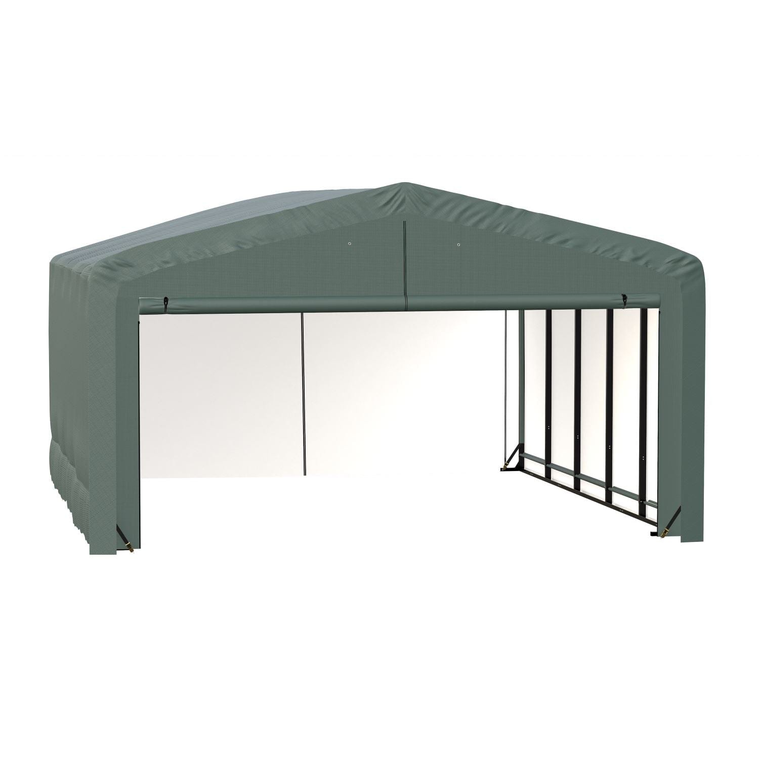 ShelterLogic | ShelterTube Wind and Snow-Load Rated Garage 20x23x12 Green