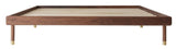 Kalon Studios Simple Bed - Walnut - 801-T-W-BF