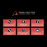 Prism Light Pod Full-Body Red Light Therapy Bed
