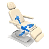 Master Massage Sonora 240 Electric Beauty Bed with Adjustable Tilting Leg Rest & Backrest - 10608