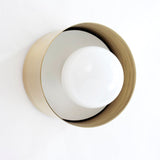 Ladies & Gentlemen Spun Sconce - SPUN-SCONCE-BRASS