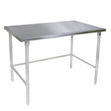 John BoosOpen Base 60"W x 24"D Stainless Steel Work Table - ST6-2460SBK