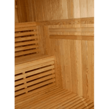 SunRay Tiburon Harvia Indoor 4 Person Traditional Steam Sauna - HL400SN - Backyard Provider