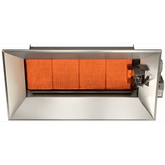Sunstar StarGlo Industrial Ceramic Infrared 104K BTU/Millivolt Standing Pilot Ignition/LP Heater