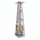 Timber Stoves Big Timber Elite Stainless Steel Pellet Patio Heater - WPPHBTESS1.0 - Backyard Provider