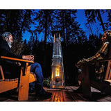 Timber Stoves Lil' Timber Elite Stainless Steel Pellet Patio Heater - WPPHLTESS1.0 - Backyard Provider