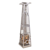 Timber Stoves Lil' Timber Elite Stainless Steel Pellet Patio Heater - WPPHLTESS1.0 - Backyard Provider