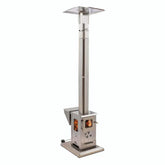 Timber Stoves Lil’ Timber Stainless Steel Portable Pellet Patio Heater - WPPHLTSS1.0 - Backyard Provider