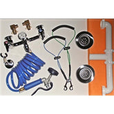 Poly Pet Tubs Plumbing Accessories Package - PY-X-Standard