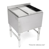 John BoosSlim Line Underbar Ice Bin / Cocktail Unit with 10-Circuit Cold Plate - UBIB-1830-CP10