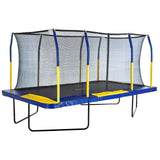 Upper Bounce Rectangle Trampoline 9’ X 15’ Mega with Enclosure System - UBRTG01-915