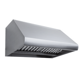 ProLine Wall-Mounted Range Hood, Convertible to Ductless, 1000/2000 CFM, Stainless Steel Finish, Outdoor Rated - Proline PLJW 109