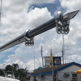 Taco Marine PAIR 24' Carbon Fiber Tele-Outrigger Poles, TWIST & LOCK - OT-4240CF-HD