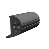 TACO Flex Vinyl Rub Rail Kit Black/Black Insert 1-7/8" x 1-3/8" 70' - V11-3426BBK70-2