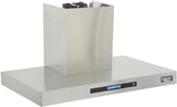 Kucht 36" Stainless Steel Indoor Wall Range Hood 900 CFM - KRH3611A