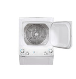 GE Unitized Spacemaker Washer & Gas Dryer, 3.9 cu. ft. Washer, 5.9 cu. ft. Dryer, ENERGY STAR – GUD27GESNWW-KT