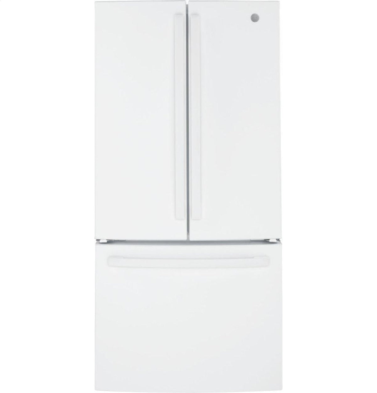 GE APPLIANCES GNE25JGKWW GE® ENERGY STAR® 24.7 Cu. Ft. French-Door Refrigerator - GNE25JGKWW-KT