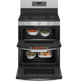 GE APPLIANCES PGB965YPFS GE Profile(TM) 30" Free-Standing Gas Double Oven Convection Fingerprint Resistant Range with No Preheat Air Fry -  PGB965YPFS