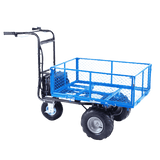 Landworks GUO010 48V Self-Propelled 500 lbs Capacity Electric Utility Wagon New