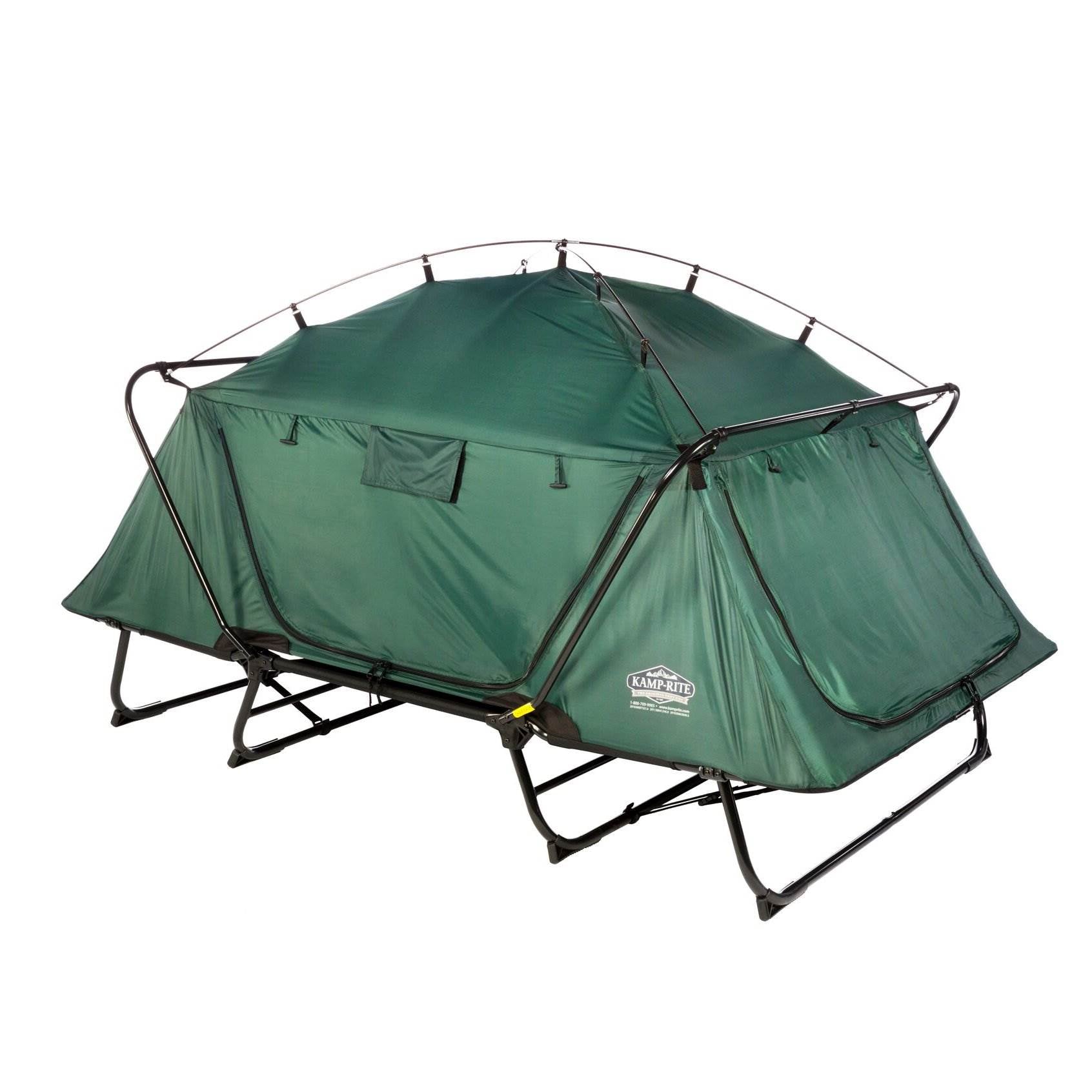 Kamp-Rite 2 Person Folding Off the Ground Camping Sleeping Bed Tent Cot 2 Pack - 109965