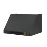 Kucht Professional 36" Wall Mount Range Hood 900 CFM in Titanium Stainless Steel - KRH363A-C