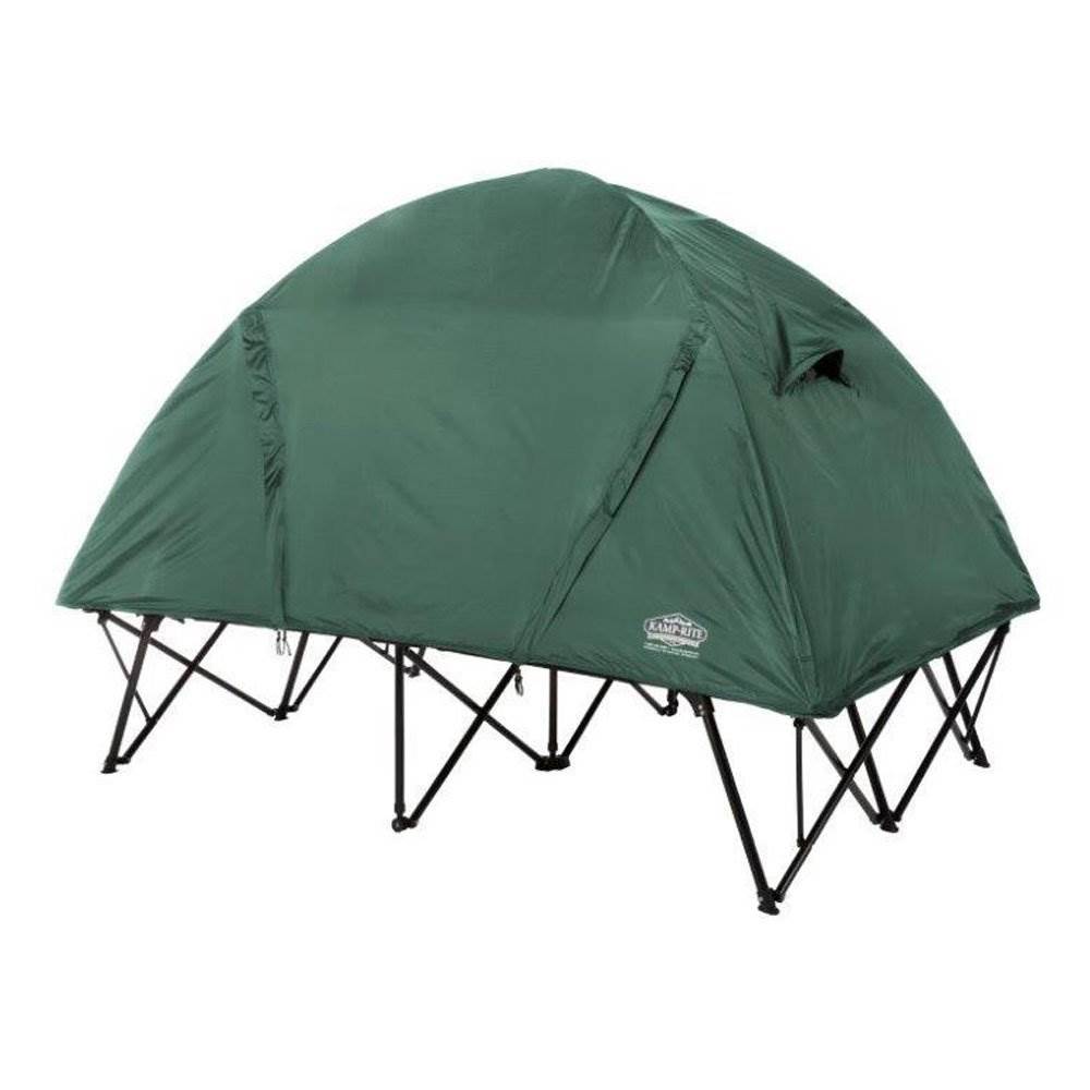 Kamp Rite CTC 2-Person Compact Collapsible Backpacking Camping Tent Cot 2 Pack - 114961