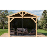 Yardistry 11' x 13' Carolina Pavilion Mosquito Mesh Kit YM11780COM